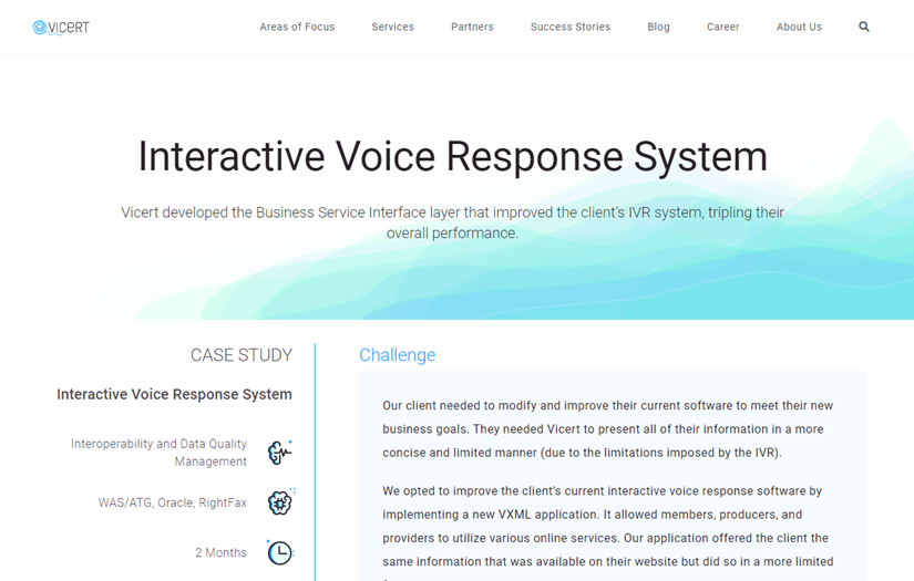 Interactive Voice Response System screenshot 1