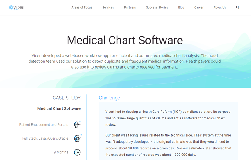 Medical Chart Software screenshot 1
