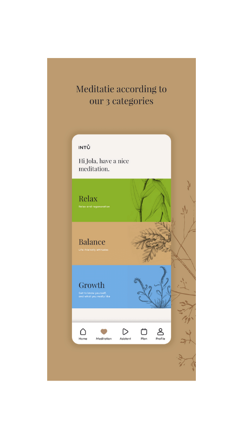 INTU: meditation app in Poland (100k+ downloads) screenshot 2
