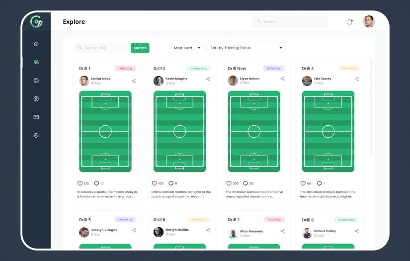 Web App Development. Gaffer screenshot 1
