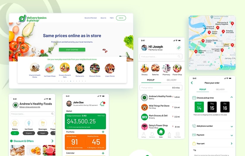 Multivendor Delivery and Pickups Marketplace screenshot 2