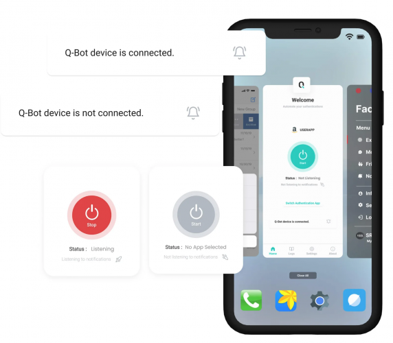 Q-Bot: Two-Factor Authentication (2FA) for your automated test cases. screenshot 3