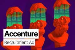 Recruitment ad for Accenture
