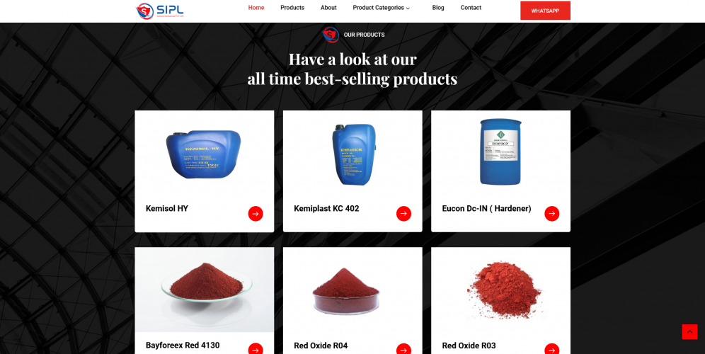 International Trading & Supplier Industry Website screenshot 4