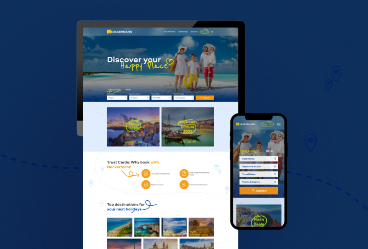 UX/UI Designer for Travel Booking Platform | Neckermann screenshot 3