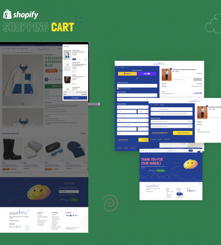 Shopify UX/UI Redesign & Development for Meadow eCommerce screenshot 1