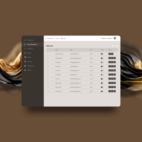 Clothing Web App screenshot 2