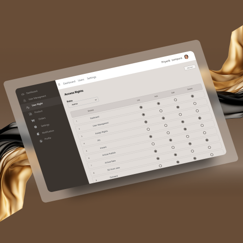 Clothing Web App screenshot 1