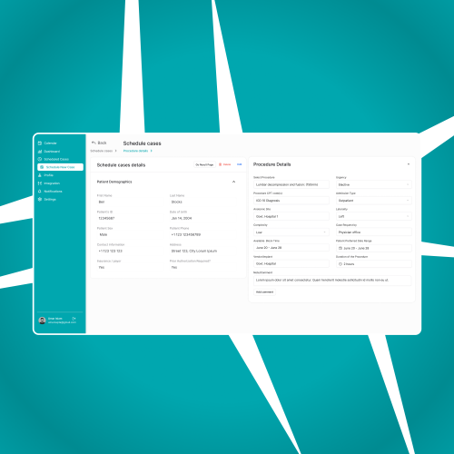 Surgical Scheduling Management Software screenshot 3