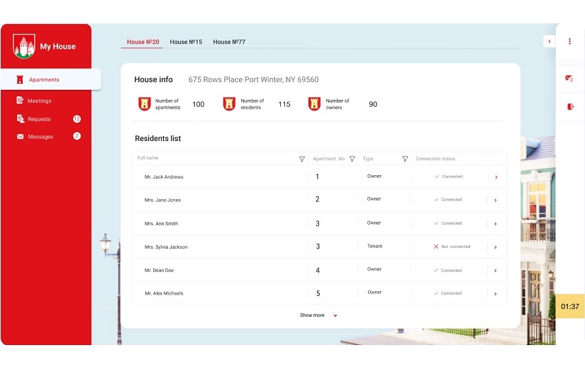 My house - platform for homeowners associations screenshot 2