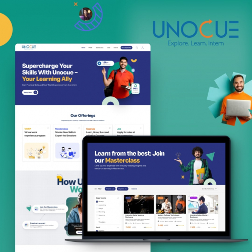 UnocuePro - Campus-to-Corporate Platform with Jobs, Events & Dashboard screenshot 1