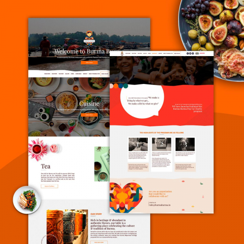 Digital Transformation for Burma Burma: Website Design & Strategy screenshot 1