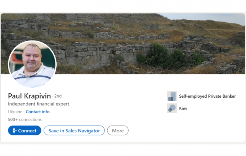 LI Personal Brand Packaging for Private Banker screenshot 1