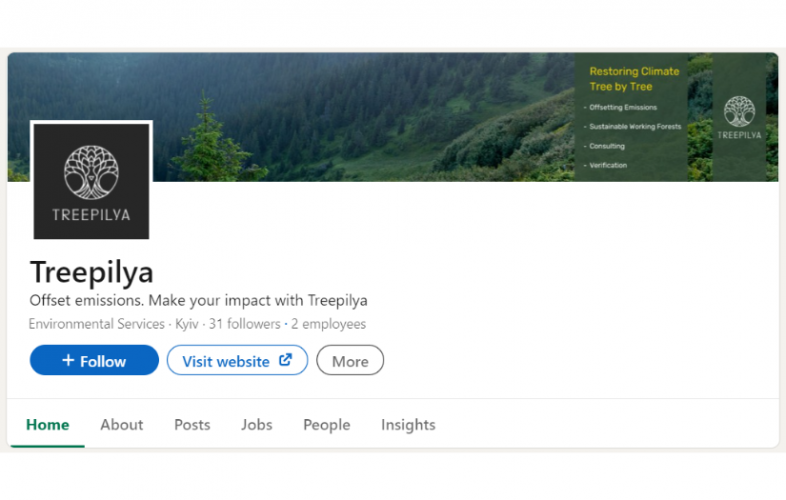 LI Brand Packaging for Reforestation NGO screenshot 2