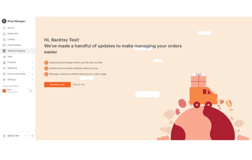E-Store Data Backup and Restore Platform screenshot 1