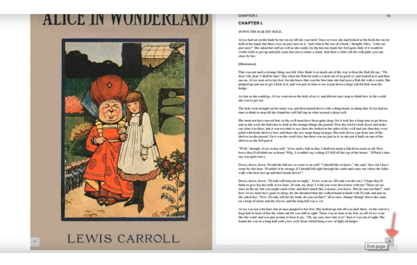 Online ebook store screenshot 1