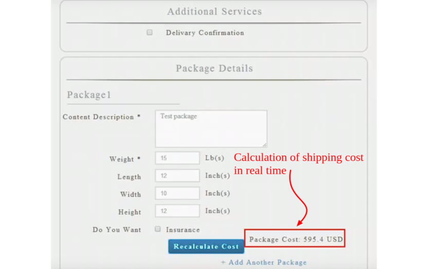Shipping Automation Tool screenshot 1