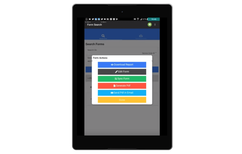 Field Inspection, drawing, surveying app screenshot 1
