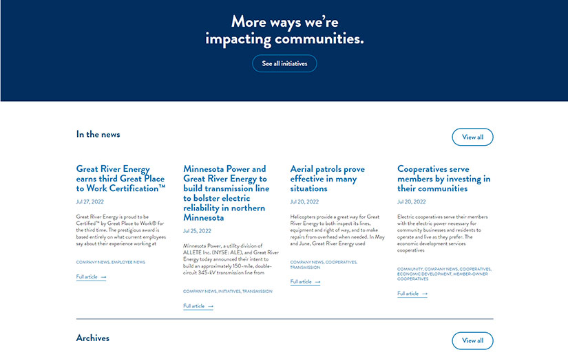 Great River Energy screenshot 1