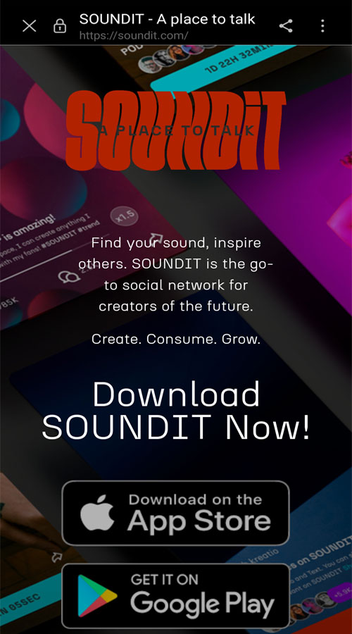 SoundIt (dPlat) screenshot 1