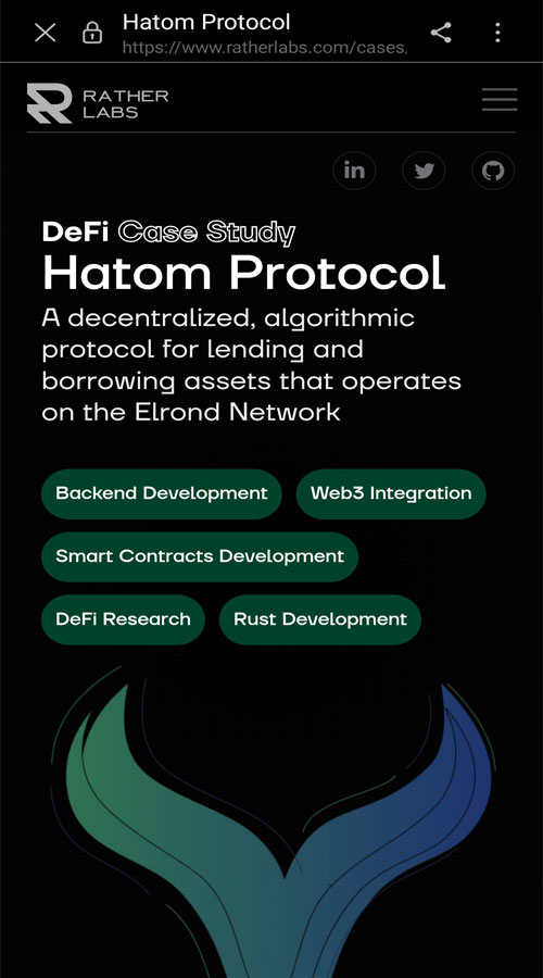 Hatom Protocol screenshot 1