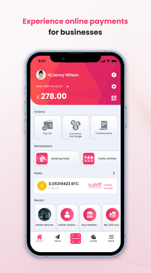 Muniy - Mobile Application screenshot 1