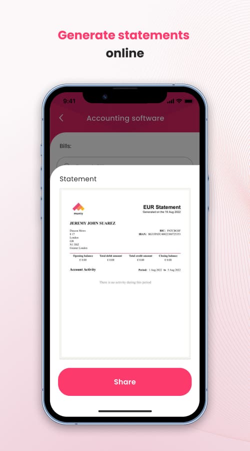 Muniy - Mobile Application screenshot 7