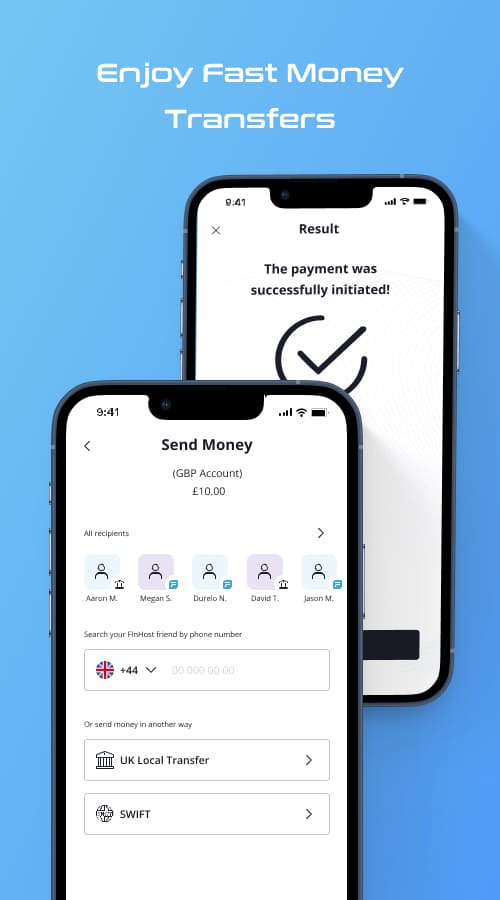FinHost - Mobile Application screenshot 1