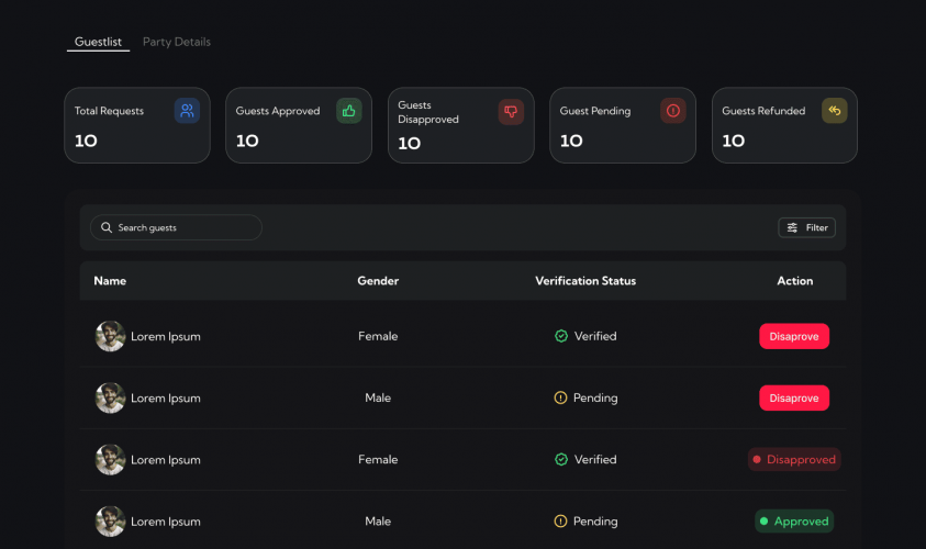 Transforming House Parties with Enhanced Trust, User Experience, and Scalability screenshot 1