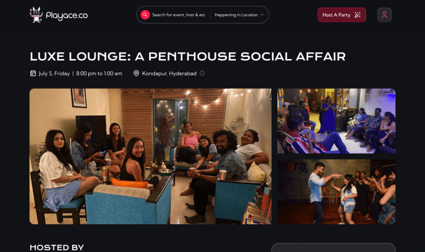 Transforming House Parties with Enhanced Trust, User Experience, and Scalability screenshot 2