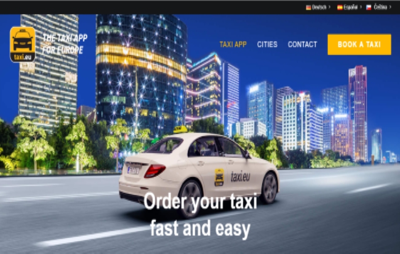 Taxi.eu screenshot 1