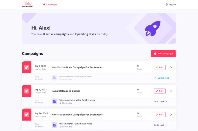 Education Campaign Management platform screenshot 2