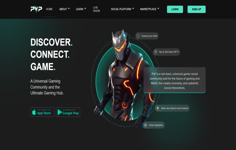PvP GameHub Platform Development screenshot 1