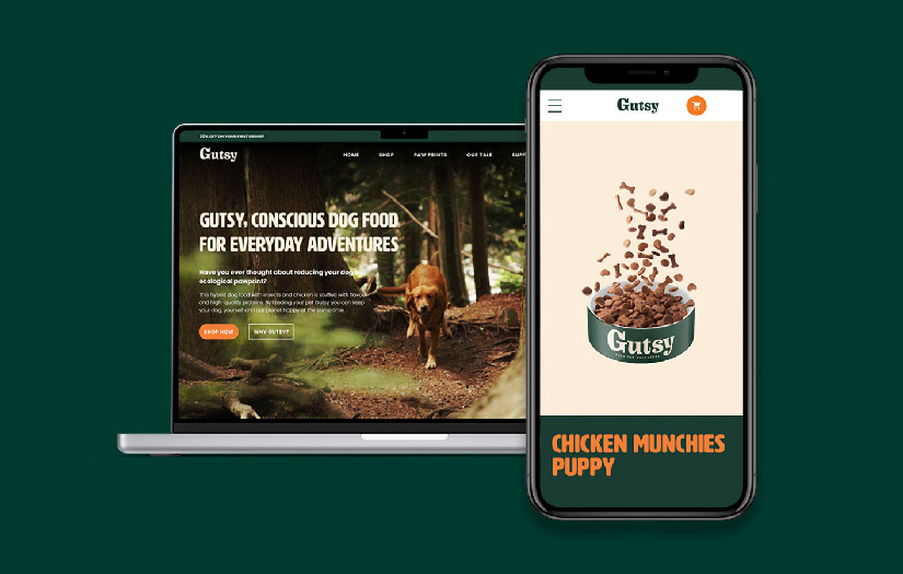 Gutsy // Insect based pet food screenshot 1