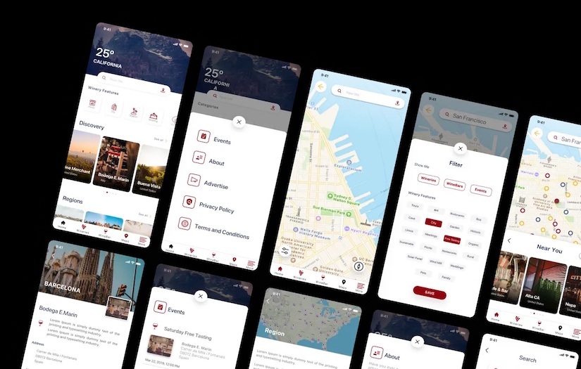 Winemaps screenshot 1