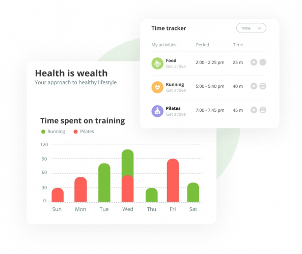 Weight loss mobile app screenshot 2