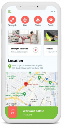 Weight loss mobile app screenshot 3
