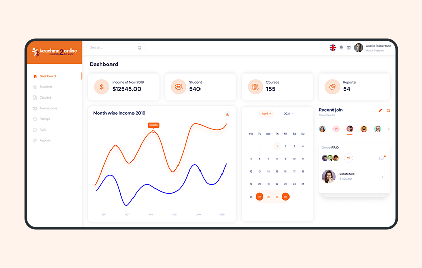 Digital Solution for Seamless Online Learning screenshot 1