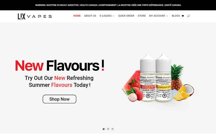 LIX Vapes screenshot 1