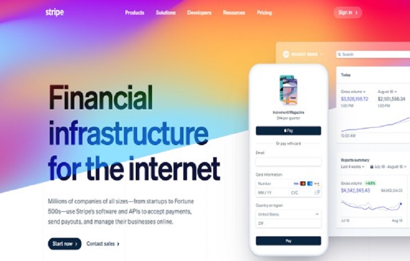 Stripe screenshot 1
