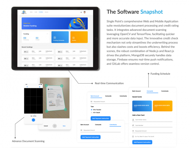 Streamlining Working Capital Solutions: Plaxonic's Innovative App Development for Single Point screenshot 2