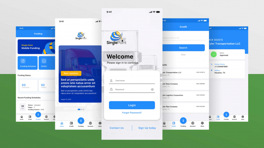 Streamlining Working Capital Solutions: Plaxonic's Innovative App Development for Single Point screenshot 1