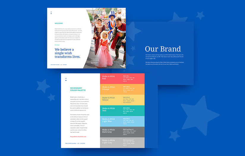 Make-A-Wish Rebrand screenshot 3