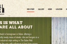 The Grill Shack - Restaurant Website