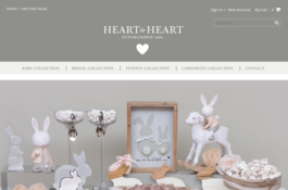 Heart To Heart - Luxury Brand eCommerce Website