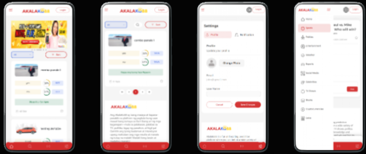 Akalako88: Betting Platform screenshot 1