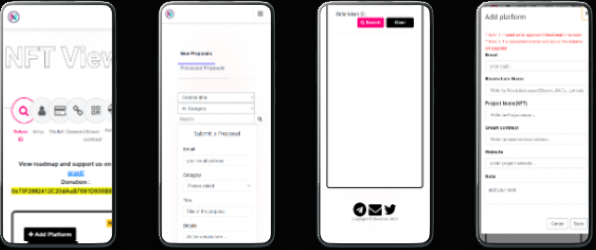NFT Viewer screenshot 1