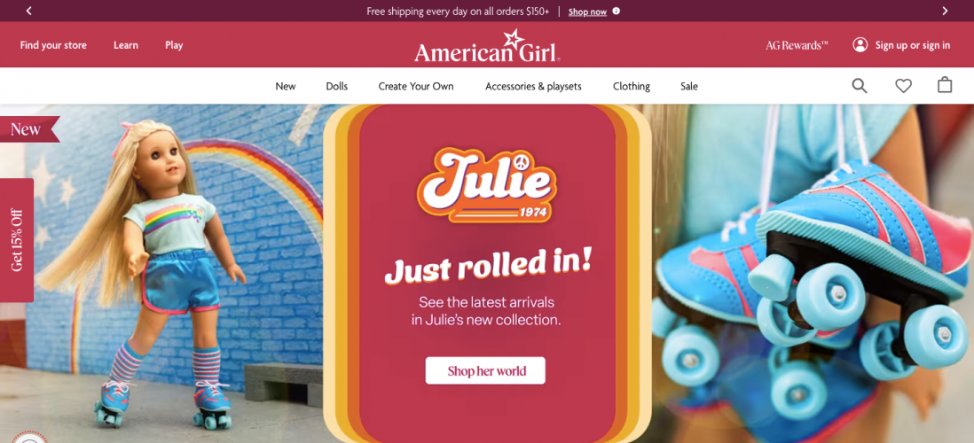 American Girl screenshot 1