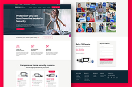 Create a new site for smarter home security company