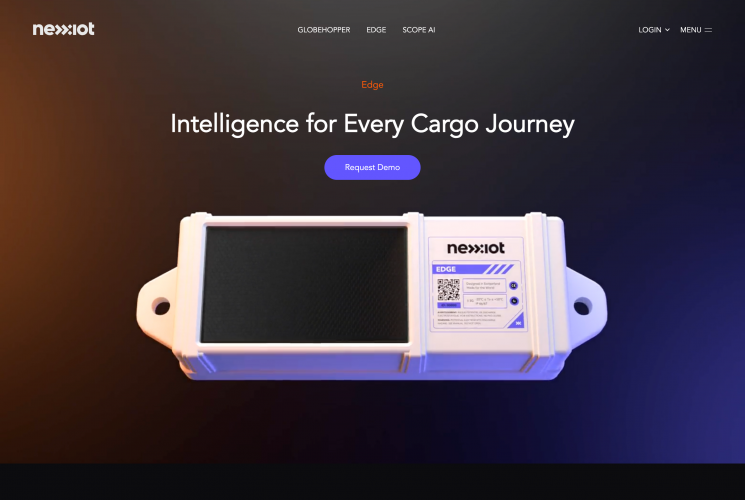 Nexxiot WordPress corporate website screenshot 3